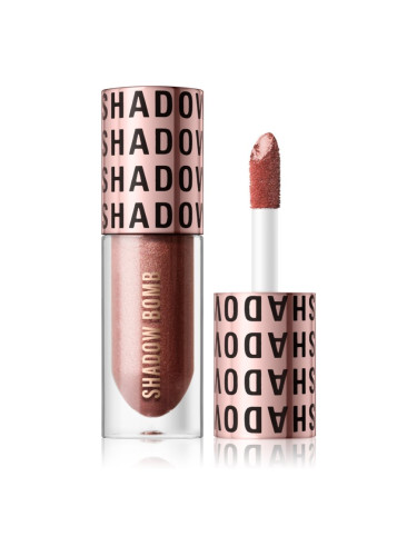 Makeup Revolution Shadow Bomb метални сенки за очи цвят Smitten Rose Gold 4,6 мл.