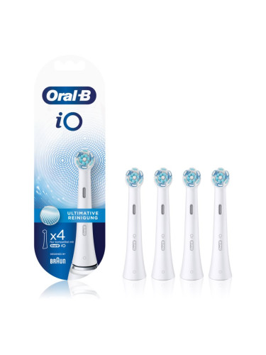 Oral B iO Ultimate Clean резервни глави за четка за зъби White 4 бр.