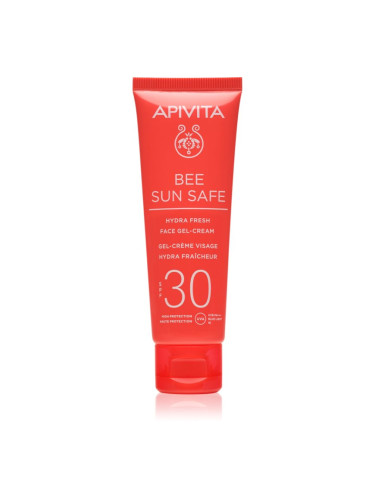 Apivita Bee Sun Safe Hydra Fresh Face Gel-Cream SPF30 хидратиращ гел крем SPF 30 50 мл.