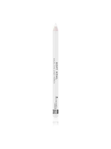 Rimmel Soft Kohl молив за очи тип каял цвят 071 Pure White 1,2 гр.