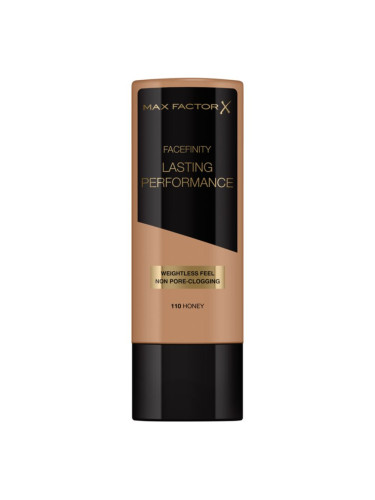 Max Factor Facefinity Lasting Performance течен фон дьо тен за дълготраен ефект цвят 110 Honey 35 мл.