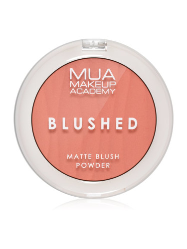 MUA Makeup Academy Blushed Powder Blusher руж - пудра цвят Misty Rose 5 гр.