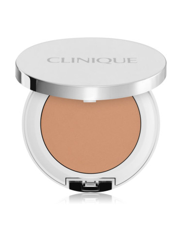 Clinique Beyond Perfecting™ Powder Foundation + Concealer пудров фон дьо тен с коректор 2 в 1 цвят 11 Honey 14,5 гр.