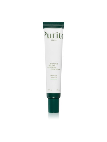 Purito Wonder Releaf Centella Eye Cream хидратиращ и изглаждащ очен крем с успокояващ ефект 30 мл.