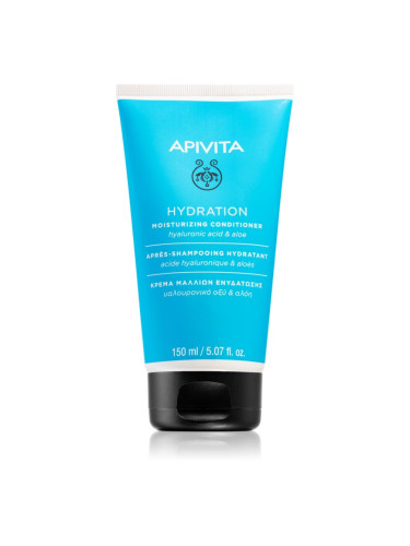 Apivita Hydratation Moisturizing хидратиращ балсам за всички видове коса 150 мл.