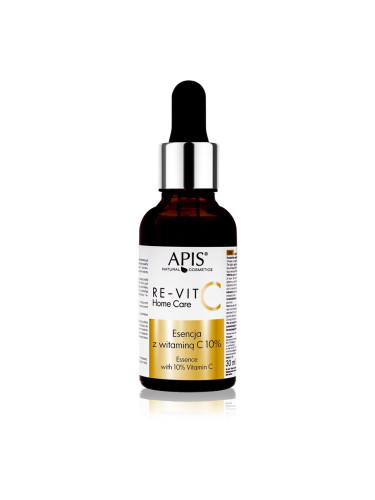Apis Natural Cosmetics Re-Vit C Home Care озаряващ концентрат с витамин С 30 мл.