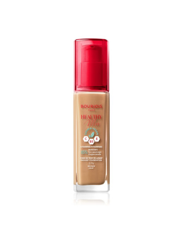 Bourjois Healthy Mix озаряващ хидратиращ фон дьо тен 24 часа цвят 57N Bronze 30 мл.