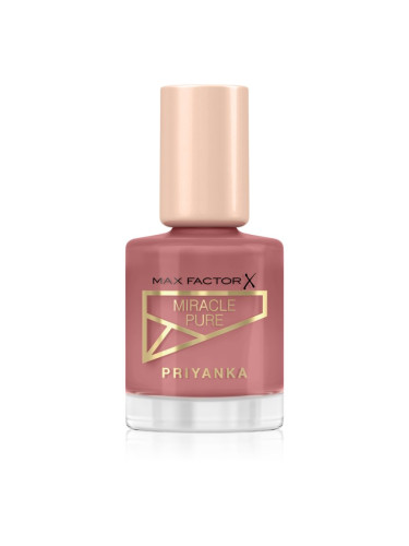 Max Factor x Priyanka Miracle Pure подхранващ лак за нокти цвят 212 Winter Sunset 12 мл.