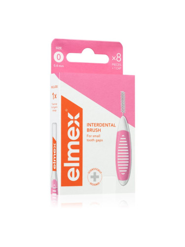 Elmex Interdental Brush четки за междузъбно пространство 0.4 mm 8 бр.