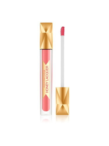 Max Factor Honey Lacquer блясък за устни цвят 20 Indulgent Coral 3.8 мл.