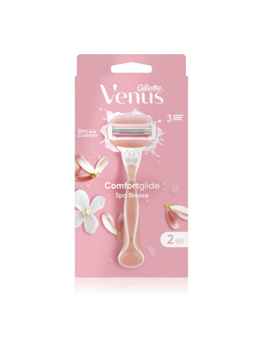 Gillette Venus ComfortGlide Spa Breeze самобръсначка + 2 резервни глави 1 бр.