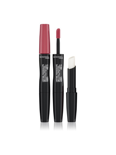 Rimmel Lasting Provocalips Double Ended дълготрайно червило цвят 210 Pinkcase Of Emergency 3,5 гр.