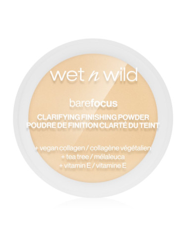 Wet n Wild BareFocus Clarifying Finishing Powder матираща пудра цвят Fair/Light 6 гр.