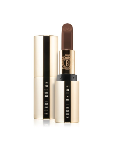 Bobbi Brown Luxe Lipstick луксозно червило с хидратиращ ефект цвят Brownstone 3,8 гр.