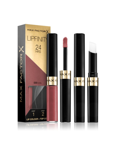 Max Factor Lipfinity Lip Colour дълготрайно червило с балсам цвят 030 Cool 4,2 гр.