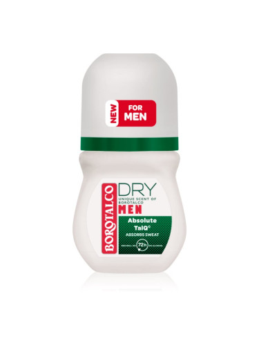 Borotalco MEN Dry дезодорант roll-on 72 ч. аромати Original 50 мл.