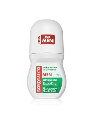 Borotalco MEN Dry дезодорант roll-on 72 ч. аромати Unique Scent of Borotalco 50 мл.