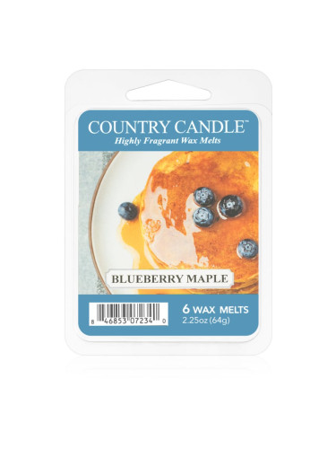 Country Candle Blueberry Maple восък за арома-лампа 64 гр.