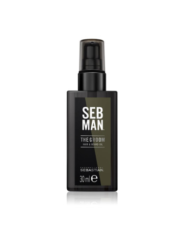 Sebastian Professional SEB MAN The Groom олио за брада 30 мл.