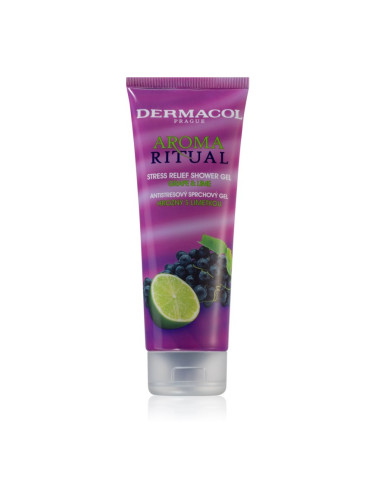 Dermacol Aroma Ritual Grape & Lime анти- стрес душ гел 250 мл.