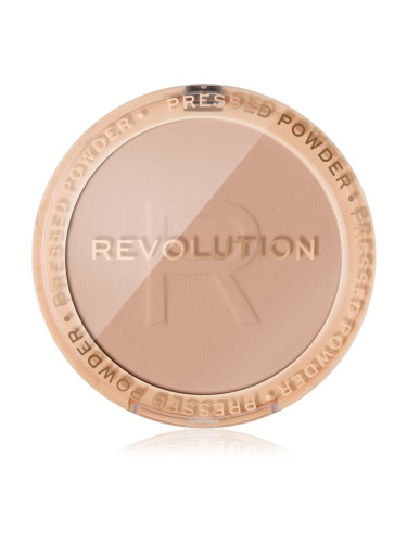 Makeup Revolution Reloaded нежна компактна пудра цвят Vanilla 6 гр.