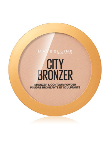 MAYBELLINE NEW YORK City Bronzer бронзант и контурна пудра цвят 250 Medium Warm 8 гр.