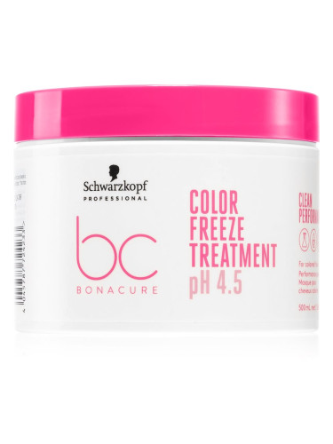Schwarzkopf Professional BC Bonacure Color Freeze маска  за боядисана коса 500 мл.