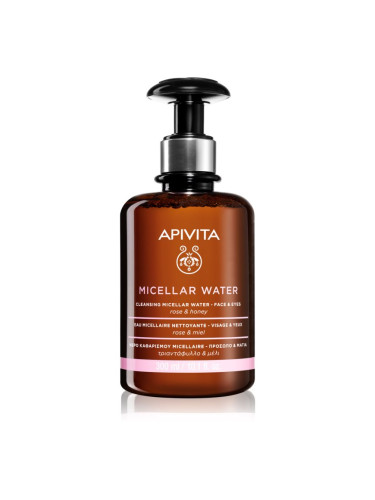 Apivita Cleansing Rose & Honey мицеларна вода за лице и очи 300 мл.