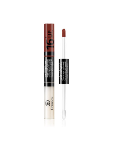 Dermacol 16H Lip Colour дълготране двуфазен цвят и гланц за устни цвят 23 4.8 гр.