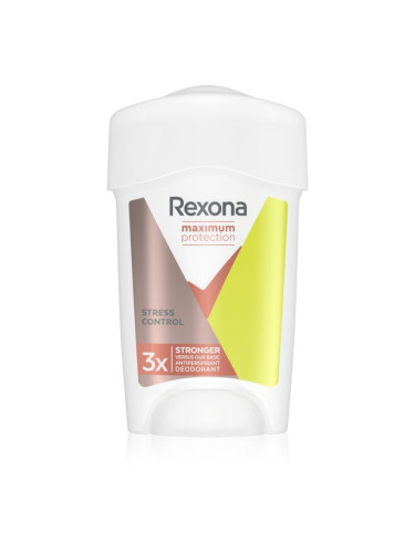 Rexona Maximum Protection Stress Control крем-дезодорант срещу силно изпотяване 45 мл.