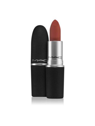 MAC Cosmetics Powder Kiss Lipstick матиращо червило цвят Devoted to Chili 3 гр.