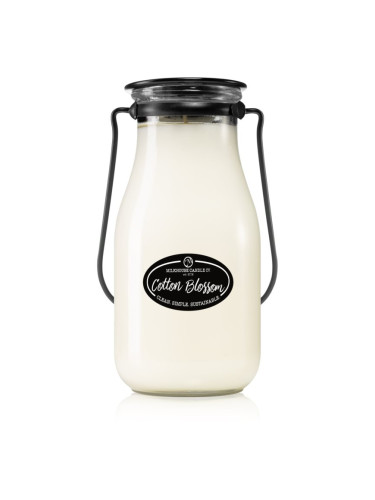 Milkhouse Candle Co. Creamery Cotton Blossom ароматна свещ Milkbottle 397 гр.