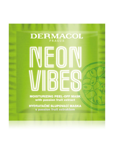 Dermacol Neon Vibes отлепваща се маска с хидратиращ ефект 8 мл.