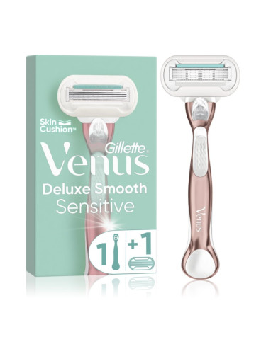 Gillette Venus Extra Smooth Sensitive самобръсначка + резервни глави RoseGold 1 бр.