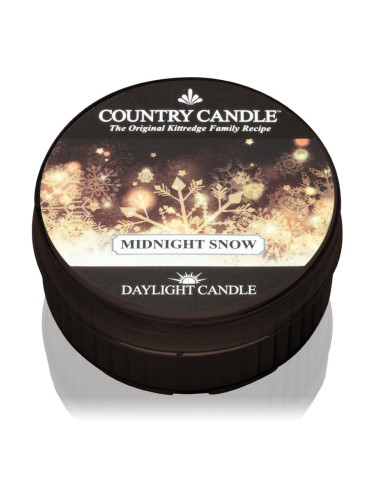 Country Candle Midnight Snow чаена свещ 42 гр.