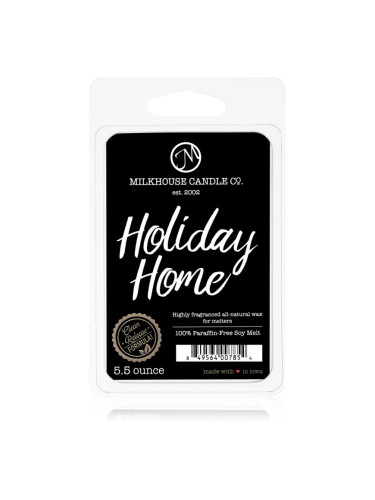 Milkhouse Candle Co. Creamery Holiday Home восък за арома-лампа 155 гр.