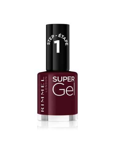 Rimmel Super Gel гел лак за нокти без използване на UV/LED лампа цвят 091 Nailed It 12 мл.