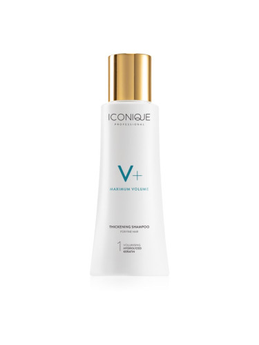ICONIQUE Professional V+ Maximum volume Thickening shampoo шампоан за обем на фина коса 100 мл.