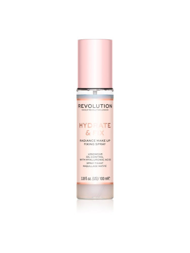 Makeup Revolution Hydrate & Fix фон дьо тен фиксатор 100 мл.