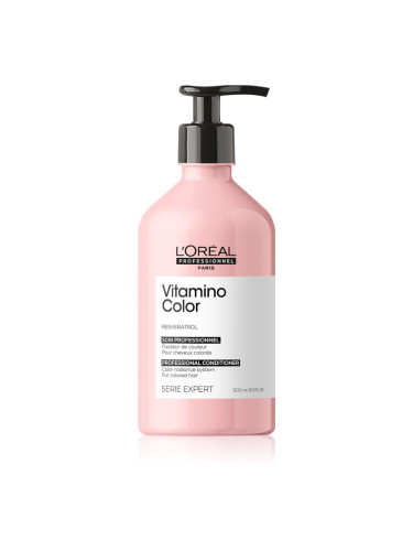 L’Oréal Professionnel Serie Expert Vitamino Color озаряващ балсам за защита на цветовете 500 мл.