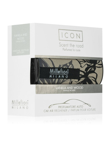 Millefiori Icon Vanilla & Wood aроматизатор за автомобил 1 бр.