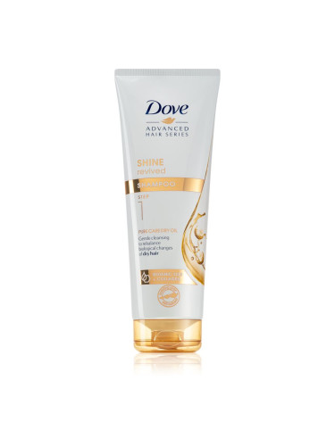 Dove Advanced Hair Series Pure Care Dry Oil шампоан за суха коса без блясък 250 мл.