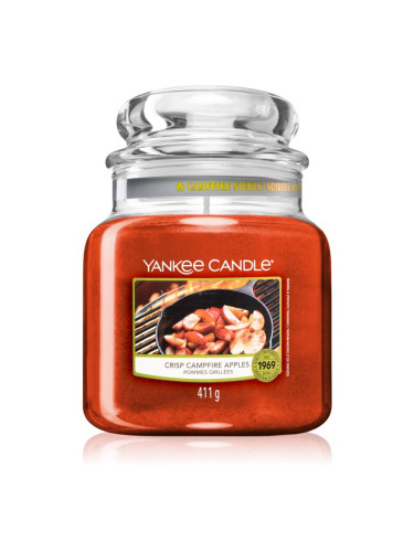 Yankee Candle Crisp Campfire Apple ароматна свещ 411 гр.