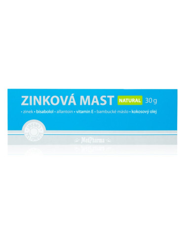 MedPharma Zinc ointment Natural успокояващ мехлем за лице 30 гр.