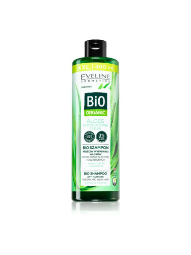 Eveline Cosmetics Bio Organic Natural Aloe Vera шампоан против косопад с алое вера 400 мл.