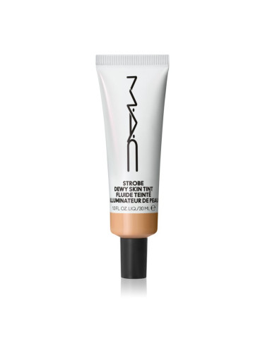 MAC Cosmetics Strobe Dewy Skin Tint тониращ хидратиращ крем цвят Medium 4 30 мл.