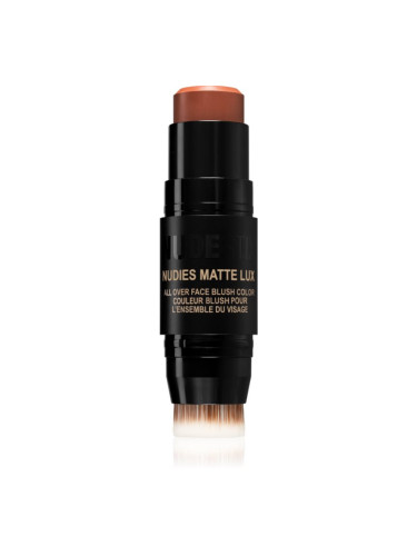 Nudestix Nudies Matte Lux мултифункционален грим за очи, устни и лице цвят Dolce Darlin' 7 гр.