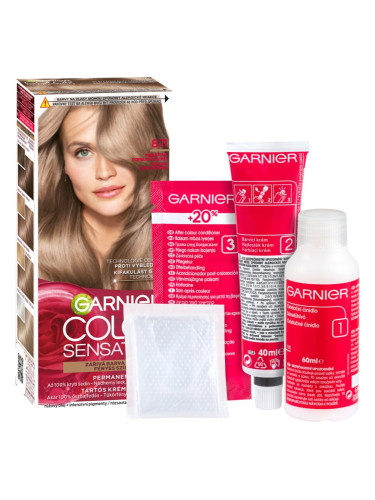 Garnier Color Sensation боя за коса цвят 8.11 Pearl Ash Blonde