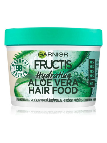 Garnier Fructis Aloe Vera Hair Food хидратираща маска за нормална към суха коса 400 мл.