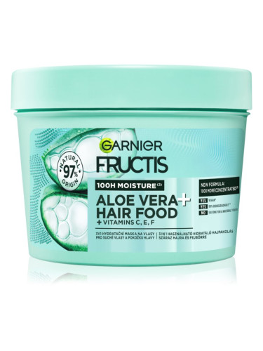 Garnier Fructis Aloe Vera Hair Food хидратираща маска за нормална към суха коса 400 мл.
